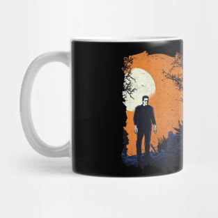 Frankenstein Vintage Halloween Design Mug